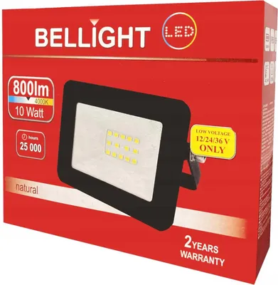 Obrázok produktu pre LED reflektor 10W 4000K 12V/24V/36V AC/DC