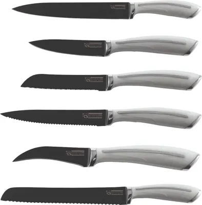 Produktbild von GARMISCH 6-teiliges Messer-Set, Edelstahl rostfrei 18/10