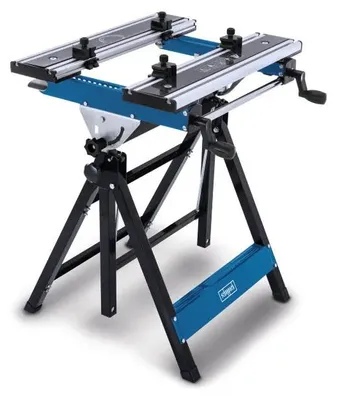 Image de Etabli pliant mobile SCHEPPACH UWB1000 - Charge max 100 kg - Hauteur de travail 770 à 1070 mm