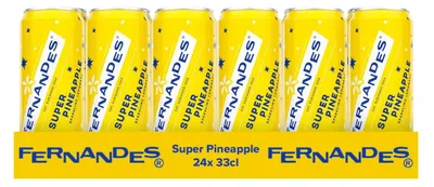 Image de Fernandes super ananas en boîte (24x 33cl)