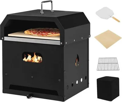 Produktbild von Famanu Pizzaofen 4-in-1 - Multifunktionale Grill- und Barbecue-Lösung