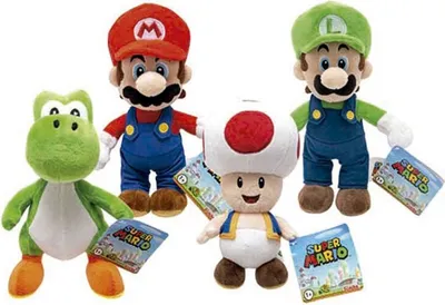Produktbild von Super Mario Bros assorted Plüschfigur 20cm