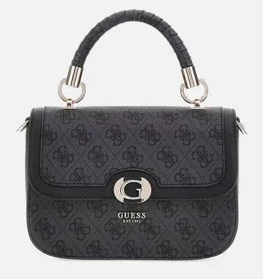 Productafbeelding van Guess Orlina mini handtas voor dames, kleur: antraciet – 22 x 14 x 5 cm
