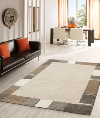 Produktbild von Teppich MARRAKESCH | Farbe: Natur; Größe: 80x300 cm | strapazierfähig und leicht zu reinigen | Wohnzimmer | Schlafzimmer