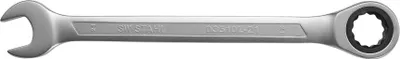 Produktbild von SW-Stahl 03510L-21 Gabelringratschenschlüssel 21 mm I feinverzahnt mit 72 Zähnen I Maulschlüssel mit Ringratsche I Ringratschenmaulschlüssel I Ringmaulschlüssel