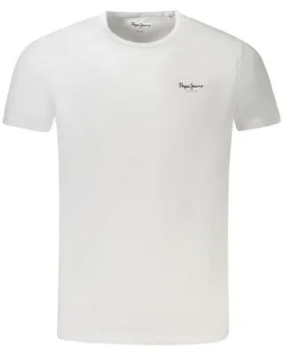 Produktbild von Pepe Jeans Herren KURZARM-T-SHIRT Weiß PM508212ORIGINALBASIC3_BI800 : Größe - M Größe: M