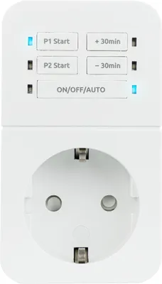 Produktbild von REV Zeitschaltuhr Easy One-Touch, weiß
