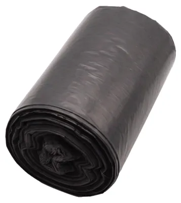 Image de 50 sacs poubelles, 35 litres, couleur noire
