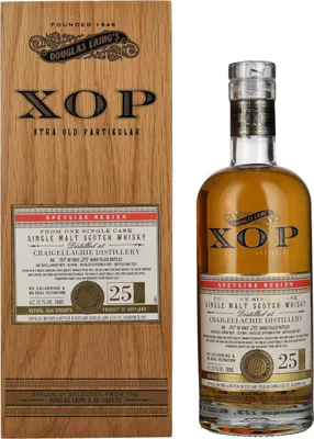 Image de Douglas Laing XOP Craigellachie 25 Years Old Sherry Finished 1995 53,7% Vol. 0,7l in Holzkiste