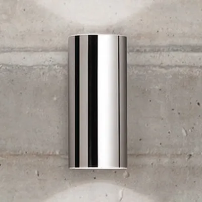 Imagen del producto de Aplique moderno, diseño "Look", metal cromado, 2 luces, 7W, 3000K, luz cálida