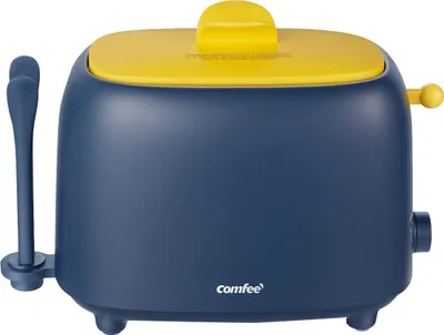 Produktbild von Comfeè MT-RP2L18W2 Toaster 7 2 Scheibe/n 950 W Blau, Gelb