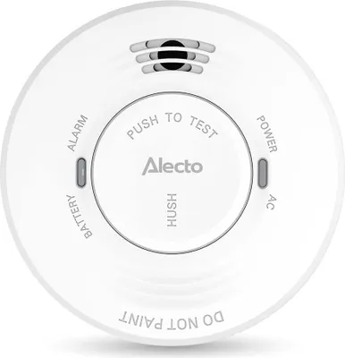 Immagine prodotto di Alecto SDV10 - Rivelatore di fumo a 230V - Batteria di backup per 5 anni - Bianco