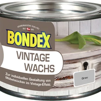 Produktbild von Bondex Vintage Wachs grau 0,25L