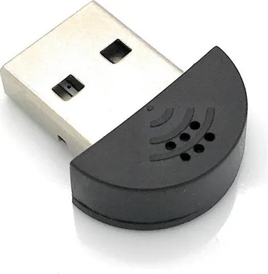 Produktbild von Mini USB Mikrofon mit Rauschunterdrückung für Sprachaufnahmen und Videotelefonie