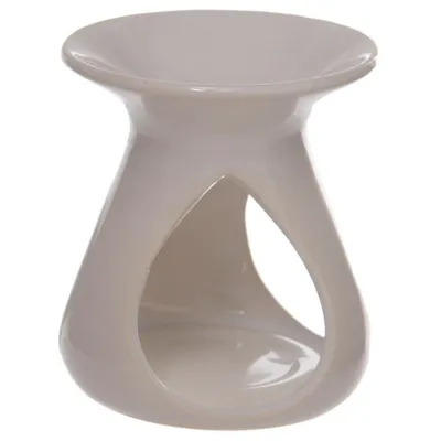 Obrázek produktu pro Aroma lampa keramická vonná lampa bílá