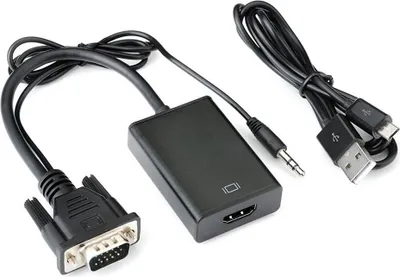 Produktbild von VGA To HDMI Ausgang 1080P HD Audio TV AV HDTV Video Cable Converter Adapter