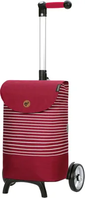 Produktbild von ANDERSEN Einkaufstrolley - Unus Shopper Fun Tilde rot 37 L einkaufen, hochwertig, modern, Aluminium, Griff ergonomisch, leicht
