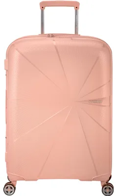 Imagen del producto de American Tourister trolley Starvibe Spinner 67 / 24 EXP TSA Peach rosa 65cm