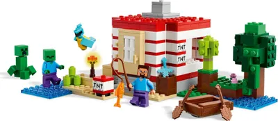 Zdjęcie produktu dla LEGO® Minecraft 21275 Dom w dżungli z TNT