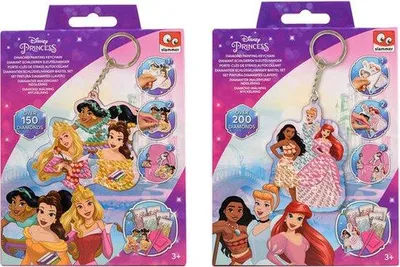 Produktbild von Disney Princess Diamond painting sleutelhanger assorti