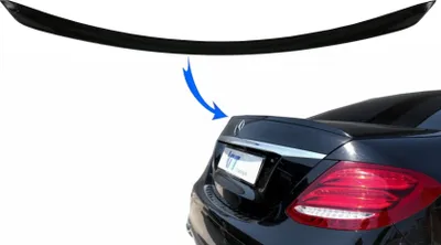 Produktbild von Spojler batožinového priestoru pre Mercedes triedy E W213 2016+ sedan lesklá čierna
