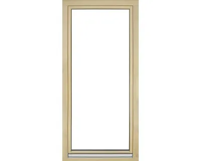 Produktbild von Holzfenster Balkontür Kiefer lackiert 1000x2100 mm DIN Rechts