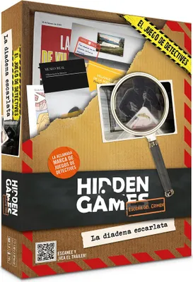 Productafbeelding van Magic Box Hidden Case 2, het bordspel "The Scarlet Diadem", van het merk Braun, in één maat