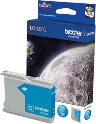 Image de BROTHER LC1000C Cyan Tintenpatrone