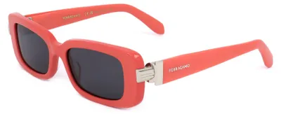 Image de Lunettes de soleil pour femme Ferragamo SF1105S Rouge 52/17/135