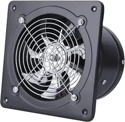 Immagine prodotto di Ventilatore assiale silenzioso in metallo da 150 mm per la doccia