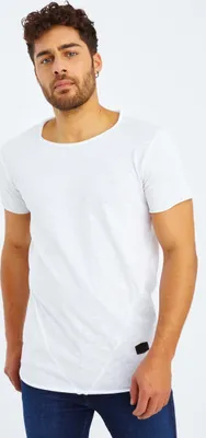 Produktbild von Leif Nelson Rundhals Herren T-Shirt Rundhals LN-6281, Weiß / M