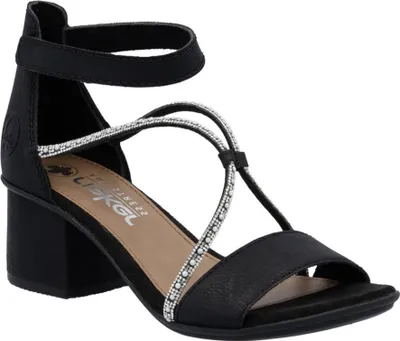 Produktbild von Rieker Sandalen Modell 6465400, 5 cm Absatz, Riemenverschluss, geschlossene Ferse, offene Spitze