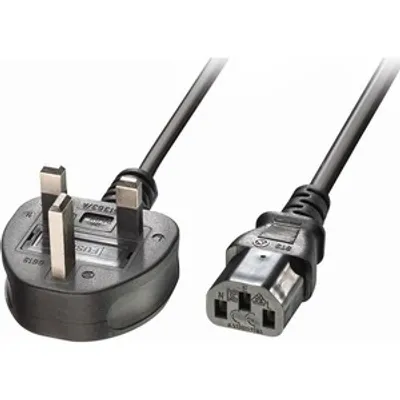 Produktbild von LINDY IEC-Netzkabel UK C13 3m