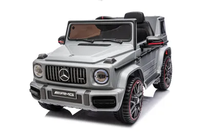 Produktbild von Mercedes Benz G63 Kinder Elektroauto 12V Kinderauto mit Fernbedienung - Grau