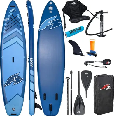 Obrázok produktu pre Nafukovacia SUP doska F2 Axxis 11'6" Navy Blue Combo - Pádlo 2 v 1 a sedadlo + bójka na pádlo