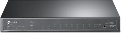 Zdjęcie produktu dla TP-Link T1500G-10PS (TL-SG2210P), Zarządzany, L2/L4, Gigabit Ethernet (10/100/1000), Obsługa PoE
