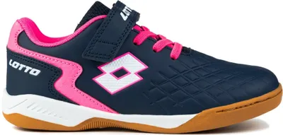 Produktbild von Lotto Lifes Kinder-Sportschuh-Indoorschuh-Hallenschuh DASHER K Blau-Pink-Weiß, Farbe:blau, EU Größe:29
