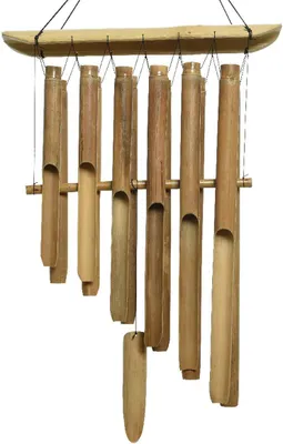 Produktbild von Kaemingk Windspiel Bambus Natur indoor & outdoor 95 x 45 cm