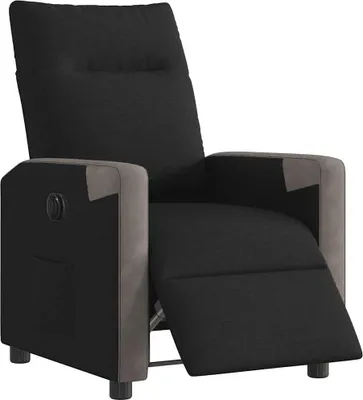 Produktbild von vidaXL Relaxsessel Elektrisch Schwarz Stoff