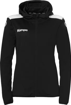 Produktbild von Kempa Kapuzenjacke Emotion 27 Women Uni 2005131_01 schwarz/weiß S