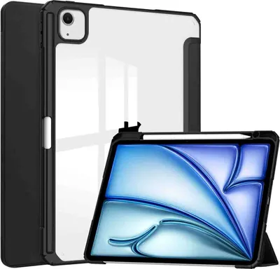 Obrázek produktu pro iPad Air 13 inch 2024 M2, iPad Air 13 Zoll 2025 M3 Hülle: imoshion Trifold Hardcase Bookcase