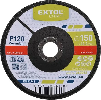 Immagine prodotto di kotouč lamelový šikmý korundový, P120, O 150mm