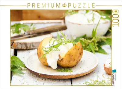 Produktbild von CALVENDO Puzzle Brennnesselkartoffel | 1000 Teile Lege-Größe 64x48cm Foto-Puzzle für glückliche Stunden
