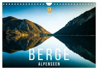Produktbild von Berge. Alpenseen (Wandkalender 2027 DIN A4 quer), CALVENDO Monatskalender