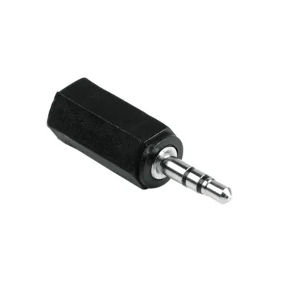 Produktbild von HAMA-Adapter, 3,5-mm-Stecker - 2,5-mm-Klinkenbuchse, Schwarz