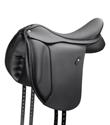 Produktbild von Wintec Sattel 500 DR Weit Dressursattel Schwarz 18''/ 46 cm