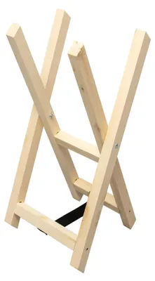 Immagine prodotto di Cavalletto in legno WERKAPRO con 2 supporti per il taglio di tronchi