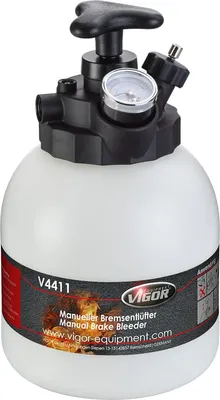 Productafbeelding van VIGOR remvloeistofset, 3 liter, handmatig, V4411, 5-delig. Aantal gereedschappen: 5