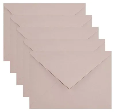 Image de Enveloppe C6 NK Keaykolour vieux rose - Enveloppe Delta vieux rose 120 g - 25 pièces