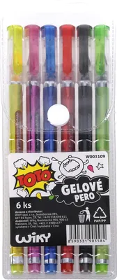 Image de Set de 6 stylos gel